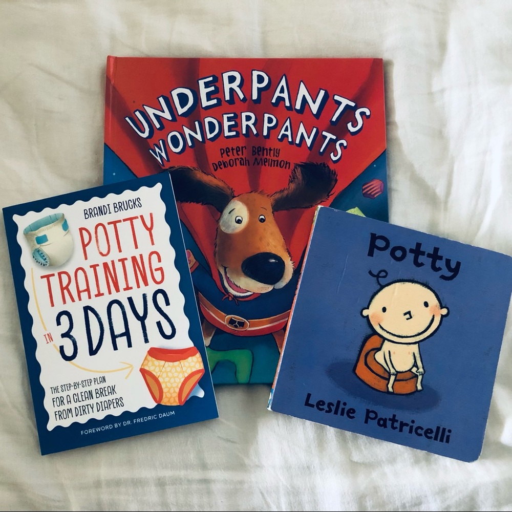 Potty training books (for parents + toddlers)